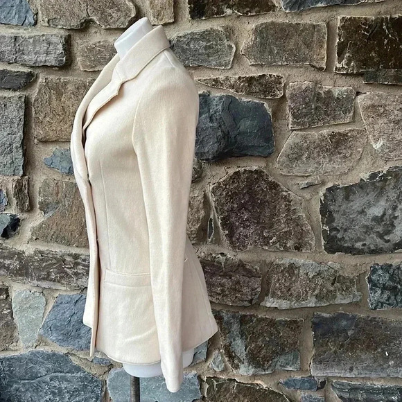 ACNE STUDIOS Ivory Slim Boil jacket size 36/S - Picture 4 of 11